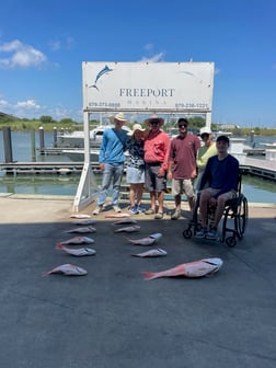Fishing in Freeport, Texas