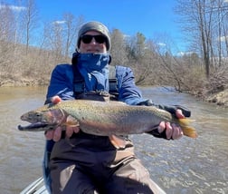 Fishing in Thompsonville, Michigan