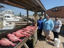 Fishing in Port Mansfield, Texas