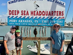 Fishing in Aransas Pass, Texas