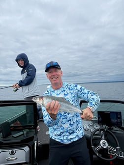 Fishing in Williamsburg, Michigan