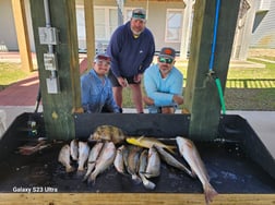 Fishing in Port O'Connor, Texas