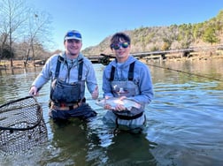 Fishing in Broken Bow, Oklahoma