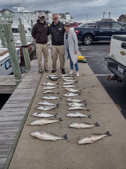 Bluefish, Redfish Fishing in Frisco, North Carolina