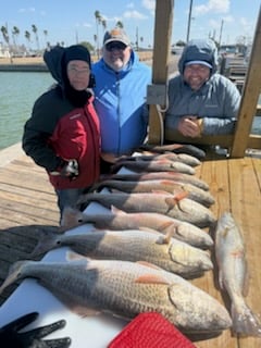 Fishing in Port Mansfield, Texas