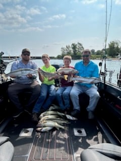 Fishing in Lakeside Marblehead, Ohio