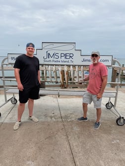 Fishing in Port Isabel, Texas