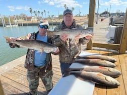 Fishing in Port Mansfield, Texas