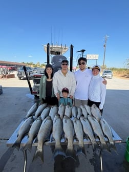 Fishing in Little Elm, Texas