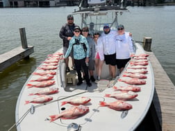 Fishing in Port Mansfield, Texas