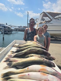 Fishing in Wyandotte, Michigan