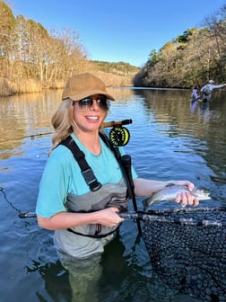 Fishing in Broken Bow, Oklahoma