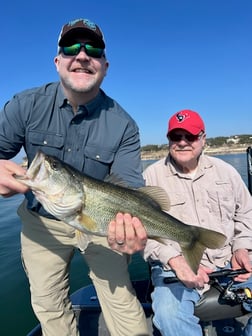 Fishing in Canyon Lake, Texas