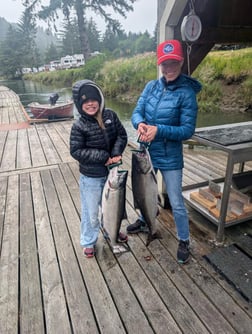 Fishing in Lincoln City, Oregon