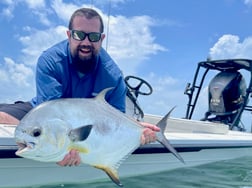 Permit fishing in Cudjoe Key, Florida