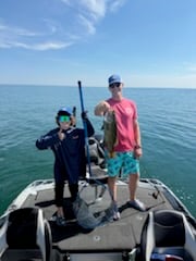 Fishing in Belle River, Canada