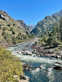 Fishing in Hume, California