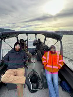 Fishing in Lake Stevens, Washington