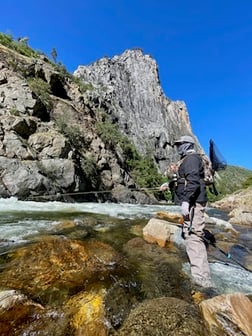 Fishing in Hume, California