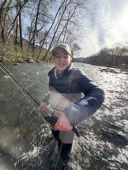 Fishing in Broken Bow, Oklahoma