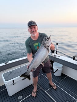 Fishing in Whitehall, Michigan