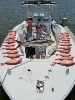Fishing in Port Mansfield, Texas