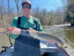 Fishing in Pulaski, New York