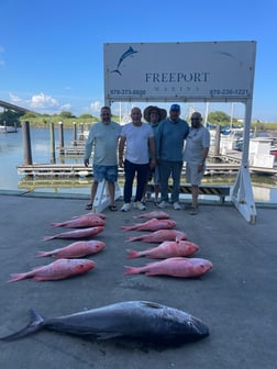 Fishing in Freeport, Texas