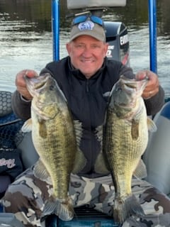 Fishing in Hidden Valley Lake, California
