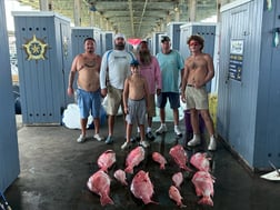 Fishing in Galveston, Texas