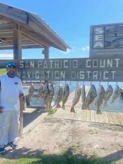Fishing in Aransas Pass, Texas