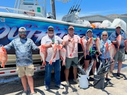 Barracuda, Mahi Mahi, Red Snapper Fishing in Etoile, Texas