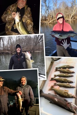 Fishing in Berrien Springs, Michigan