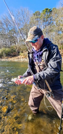 Fishing in Broken Bow, Oklahoma