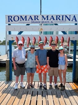 Fishing in Orange Beach, Alabama