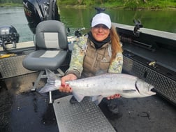 Fishing in Toledo, Washington