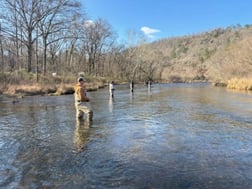 Fishing in Broken Bow, Oklahoma