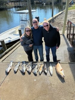 Fishing in Bon Secour, Alabama