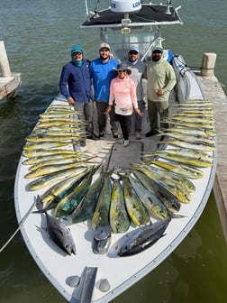 Fishing in Port Mansfield, Texas
