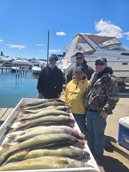 Fishing in Wyandotte, Michigan