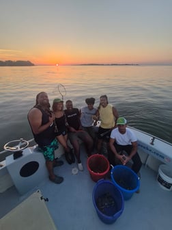 Fishing in Sparrows Point, Maryland