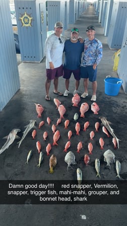 Fishing in Galveston, Texas