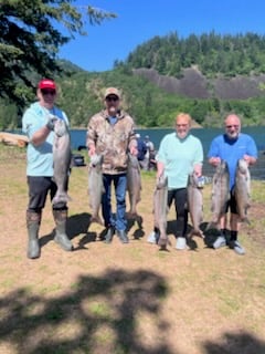 Fishing in Scappoose, Oregon