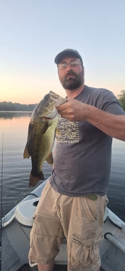 Fishing in Alma, Michigan