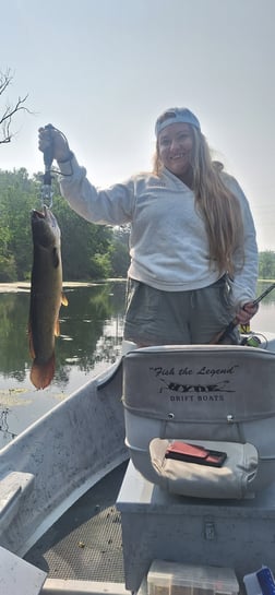 Fishing in Alma, Michigan