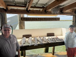 Fishing in Port O'Connor, Texas
