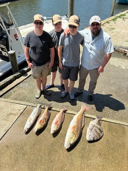 Fishing in Bon Secour, Alabama