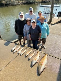 Fishing in Bon Secour, Alabama