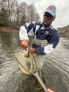 Fishing in Broken Bow, Oklahoma