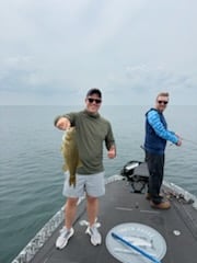 Fishing in Belle River, Canada